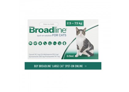 Broadline for cat 2.5-7.7kg - Nhỏ gáy phòng nội, ngoại ký sinh trùng